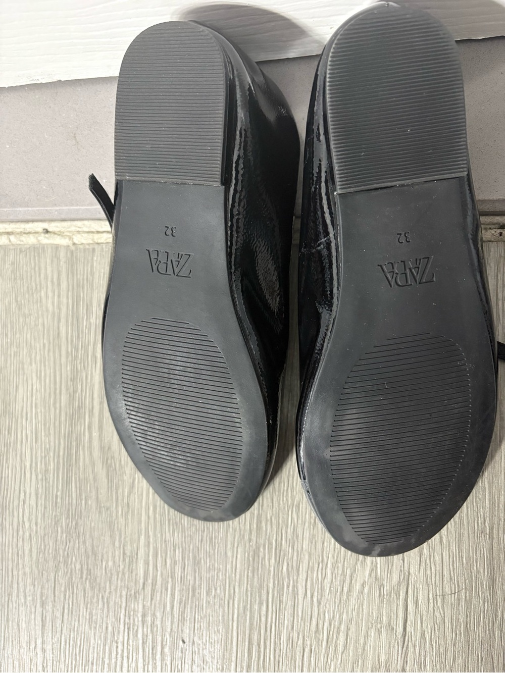 Zara Black Double-Strap Mary Janes - Picture 4 of 4